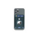 MARZ - Santhome® Magnetic Phone Cardholder with Santhome Tag Pocket - Dark Green